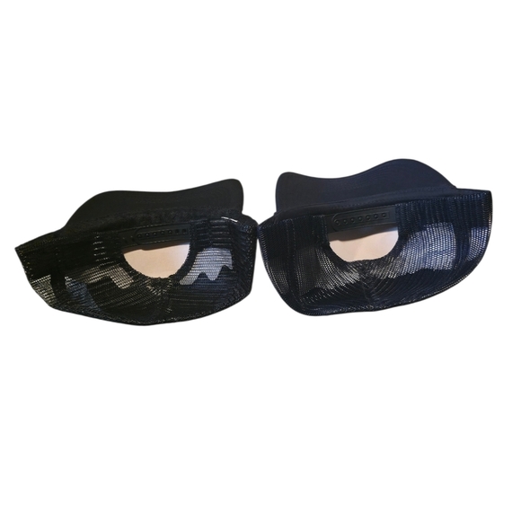 New O'Neill Black Trucker Hat Set Of 2 - Picture 2 of 2